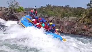 White Water River Rafting In Dandeli 😍 #shorts #trending #video