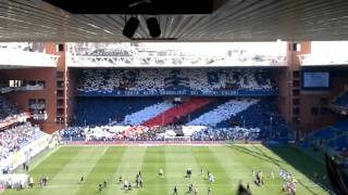 Coreografia a Sampdoria-Palermo 1-2