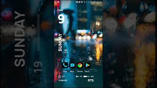 How to make rain effect on mobile display🔥🔥 #shorts