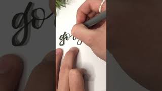 GORGEOUS calligraphy lettering!