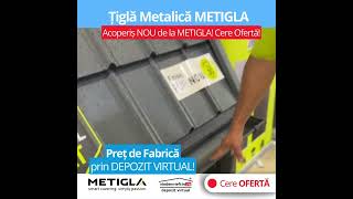 Tigla metalica Metigla- Acoperis nou