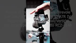 SMALLRIG Piastra di Montaggio a Collare Girevole per Sony A7 IV /A7SIII /A7R V/ A7R IV