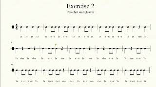 RHYTHM EXERCISE TO IMPROVE YOUR SIGHT READING SKILLS