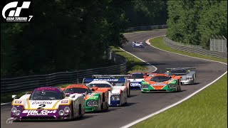 GRAN TURISMO 7 | PSVR2 | Jaguar XJR-9 | Multiclass race at Nürburgring |