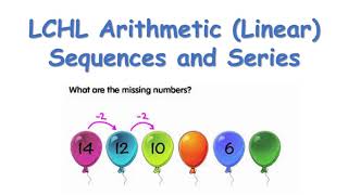 LCHL - Arithmetic Sequences & Series