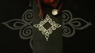 Chithra pournami kolam/Tuesday kolam/poo kolam#fridaykolam #kolamshorts #shortskolam