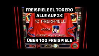 El Torero krasse Freispiele auf 2€ 🔥 MERKUR MAGIE 💰 CASINO SPIELHALLE NOVOLINE Jackpot Spielothek