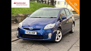 2011 Toyota Prius 1.8 VVT-h T Spirit CVT Euro 5 (s/s) 5dr, YC61HDF - Premier Car Sales Ltd, Preston