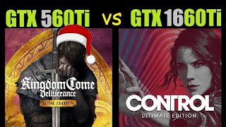 Nvidia GTX 560Ti vs GTX 1660Ti - Test in 5 Games I Goodbye GTX