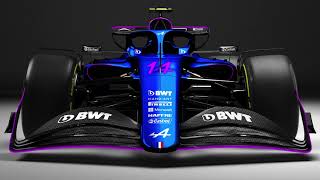 Alpine BWT Livery Concept by Shaurya Nayar