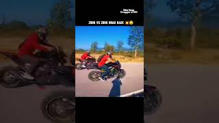 Z900 Vs Z800 Drag Race 💥😯 #shorts #ytshorts #viral #superbike #h2 #zx10r #h2r #h2 #zx10r #h2r #z90