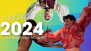 Best & Funny Moments from Eurovision 2024 Grand Final