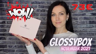 Распаковка Glossybox November 2021 | Figs & Rouge, Illamasqua, bebe, Invisibobble, Schaebens