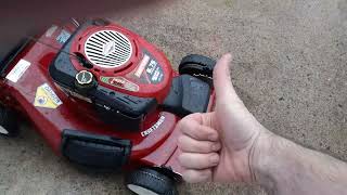 Mower Self Propelled repair - no tools required