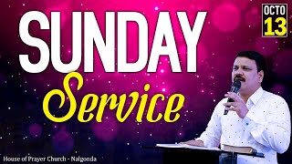 SUNDAY SERVICE || PASTOR P R DAVID & SIS. SYLVIA DAVID || 13.10.2024