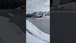 Auli Hill Station Uttarakhand #Shorts | Auli Uttarakhand | Snowfall in Auli | Uttarakhand Status