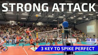 How to ATTACK in volleyball | 3 keys to get better in attack...