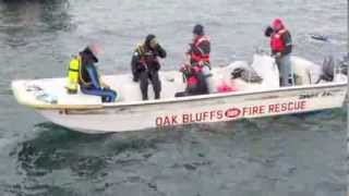 Oak Bluffs Performs Rescue Dive Drill