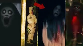 6 PENAMPAKAN HANTU TERSERAM DAN SOSOK KUYANG MENGEJAR | 6 PENAMPAKAN HANTU TERSERAM DAN TERJELAS