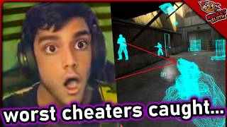 worst cheaters that were caught... cheating...