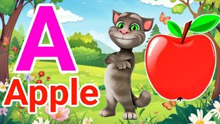 Phonics Song with TWO Words - A For Apple - ABC Alphabet Songs with Sounds for Children