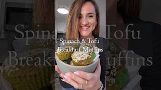 Gluten-free spinach & tofu muffins | Vegan breakfast ideas | Bit Healthier #vegan #breakfast #short