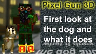 Pixel Gun 3D - what can the dog do (halloween update)