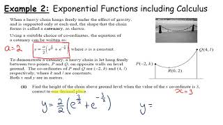 LCHL - Exponential Functions including Calculus