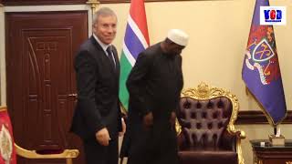 President Barrow Receive Ambassador Of Switzerland and Hold A Farewell Meeting With Turkish Ambassad