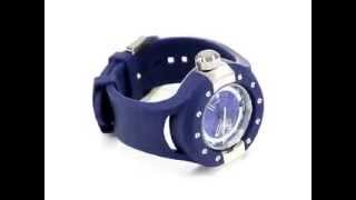 Invicta 1365 S1 Rally GMT Dial Azul Manilla Polyurethane Azul