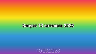 Запуск 13 каталога 2023