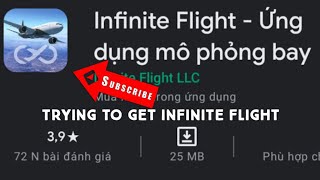 trying to get infinite flight version 21.4