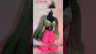 Easy crochet Ribbed chunky l cardigan tutorial  crochet cardigan #woolen swetar