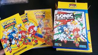 PS4 Sonic Mania Plus Japanese Limited Edition Unboxing