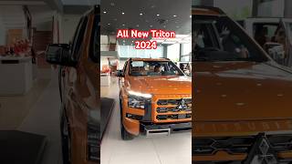 All New Triton 2024 màu cam quá đẹp #mitsubishi #triton #truck