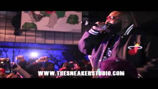 RICK ROSS LIVE AT THE SNEAKER PIMPS SHOW IN NYC