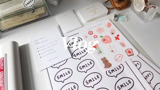 🍑VLOG 21 | Introduce my packing materials | Packing order | Studio vlog | Drawing new products