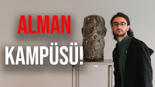 Alman üniversitende kampüs gezisi | Fakültelerin içi nasıl?