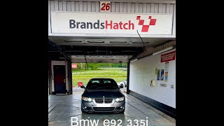 BMW E92 335i Brands Hatch Track Day