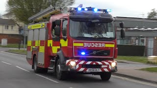 Suffolk Fire & Rescue Service - Sudbury PRT Turnout 13-04-2022