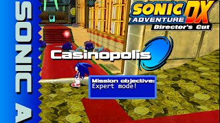 Sonic Adventure DX (with BetterSADX) — Expert Mode Mod // Casinopolis // Sonic