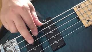 Right hand Technique for Electric bass guitar, Cold duck time BassLine