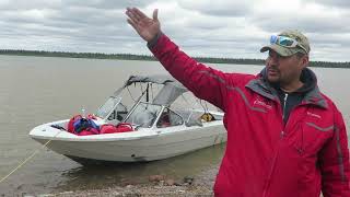 Our Joe checking in from Ax Point on the Mackenzie River, Northwest Territories, Canada July 2017