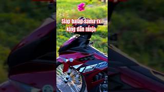 rx king dan ninja maju duluan #masukberanda #motovlog #bengkel #balapmotor #motul #rxking