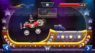 Сражаемся с боссом в игре Drive Ahead! Царь горы