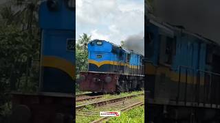 Anuradhapura Freight Train #outline #m10 #indian #wdm3d #alco #srilanka #railway #viralshort #rare