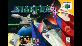 Star Fox 64 Hard Path All Medals Earned