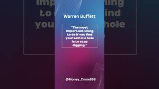 Warren Buffett's SECRET to Success: Stop Digging! 🤯