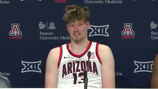 Arizona Basketball Press Conference - Henri Veesaar & Tobe Awaka