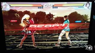 Tekken 7 EGX 2016 - Lili (Azurkane) Vs Asuka (TimberWolf)